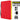 4-Pocket - Album 4 Tasche con Zip Gialla - 208 slot - Rosso
